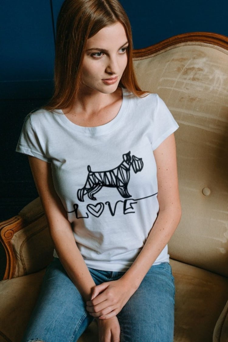 schnauzer t-shirt