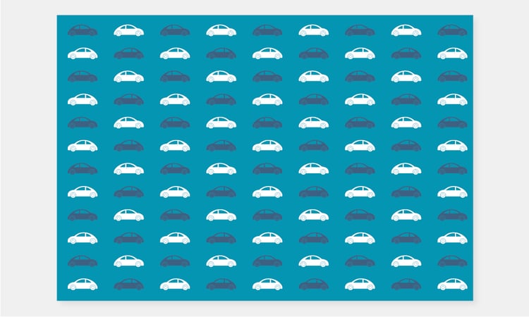 Seamless pattern Cars