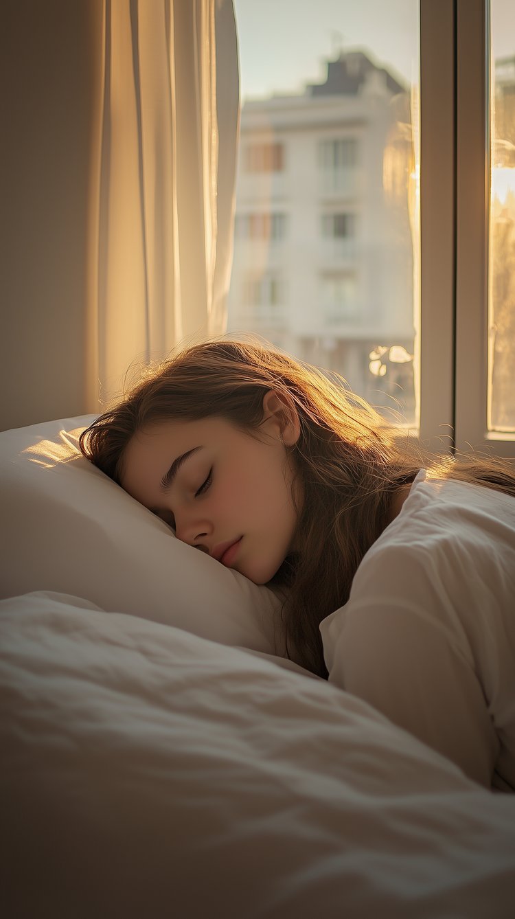 woman sleeping