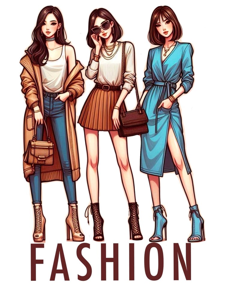 Fashion Design, Fashion Illustration, Fashion Sketches, Fashion Trends 2025, Fashion Drawing, Trendy Outfits, Street Style, Fashion Art, Digital Fashion Illustration
