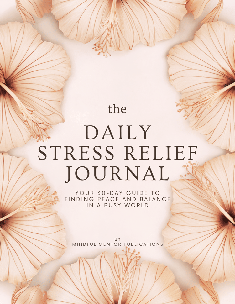 The Daily Stress Relief Journal book cover