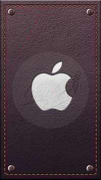 wallpaperiphone, iphonelogo, wallpaperleather