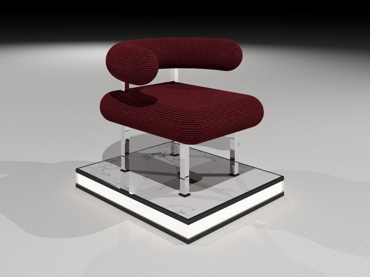 Dinning Chair 3D Model Revit Family