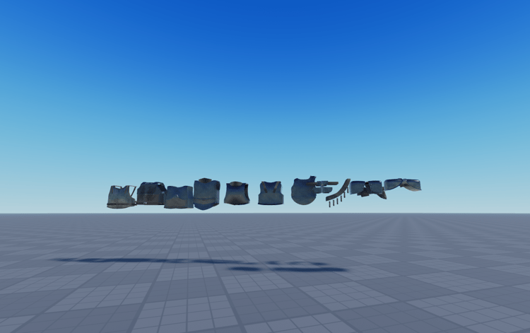 Roblox free chestplate models