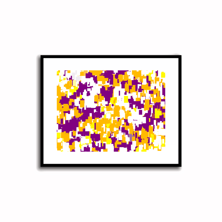 Transform your space with our unique art instant printable!🌟Download the radiant palette featuring purple and amber for an instant decor upgrade. This unique gallery-quality art piece is perfect for walls, desk decor, shelf decor, nursery decor or even a