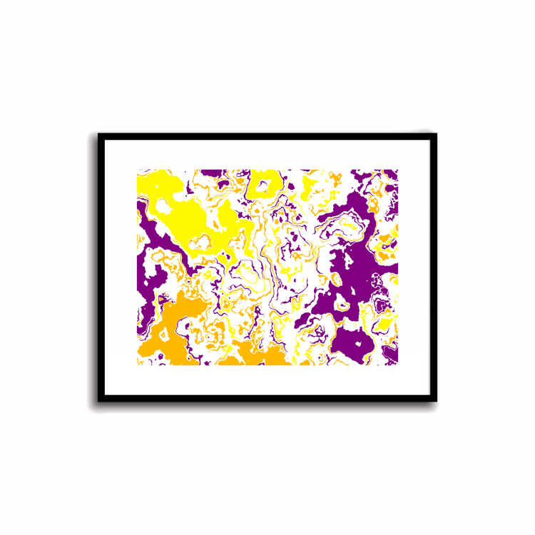 Transform your space with our unique art instant printable!🌟Download the radiant palette featuring purple and amber for an instant decor upgrade. This unique gallery-quality art piece is perfect for walls, desk decor, shelf decor, nursery decor or even a 
