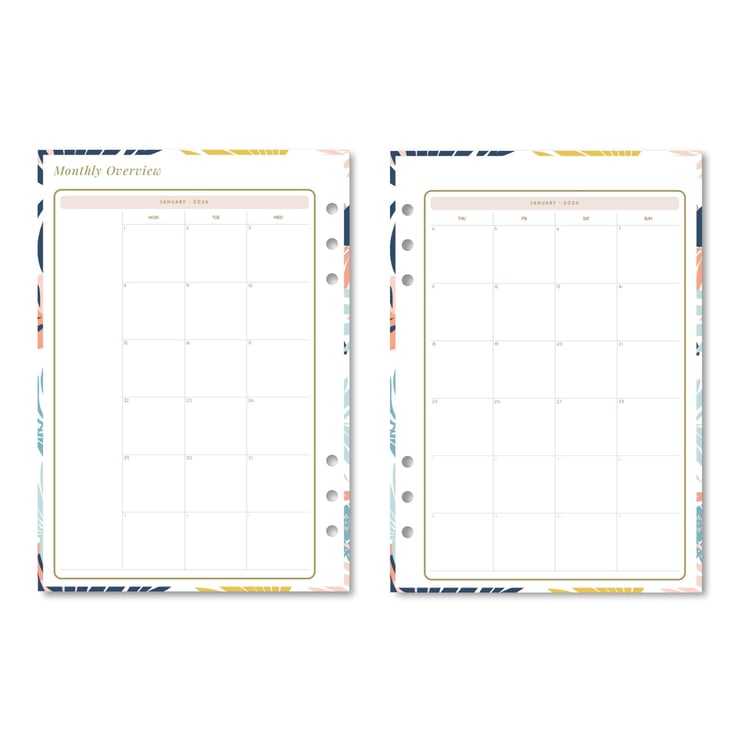 2024/2025 Monthly Planner | Stay Organized | Tracia Creative
