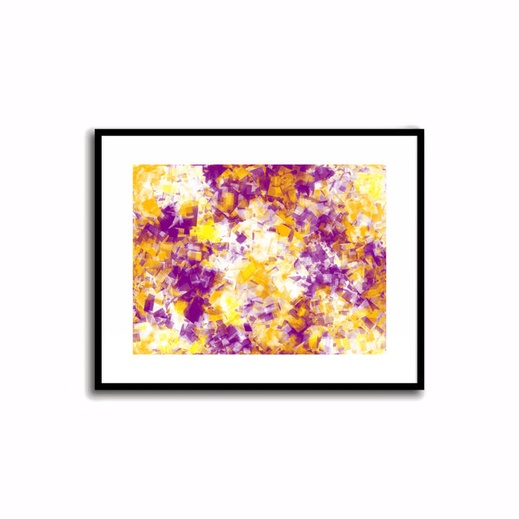 Transform your space with our unique art instant printable!🌟Download the radiant palette featuring purple and amber for an instant decor upgrade. This unique gallery-quality art piece is perfect for walls, desk decor, shelf decor, nursery decor or even a 