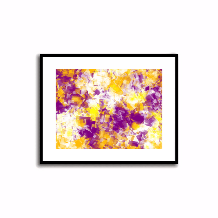 Transform your space with our unique art instant printable!🌟Download the radiant palette featuring purple and amber for an instant decor upgrade. This unique gallery-quality art piece is perfect for walls, desk decor, shelf decor, nursery decor or even a 