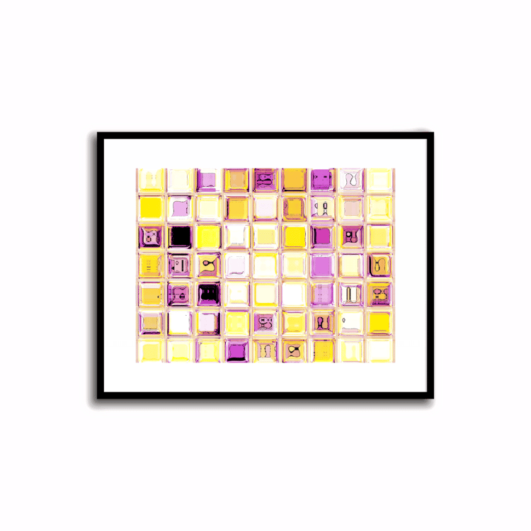 Transform your space with our unique art instant printable!🌟Download the radiant palette featuring purple and amber for an instant decor upgrade. This unique gallery-quality art piece is perfect for walls, desk decor, shelf decor, nursery decor or even a 