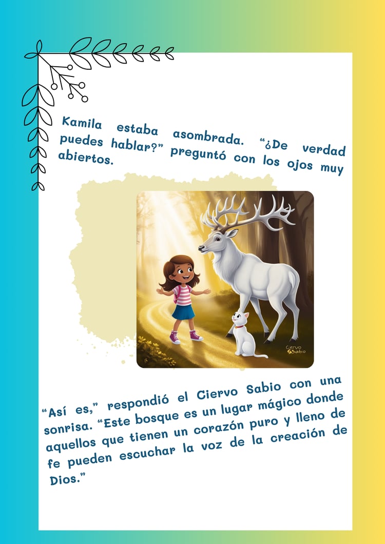 capitulo 3. Cuento Infantil El Bosque Mágico De La Amistad Con Kamila y Tommy