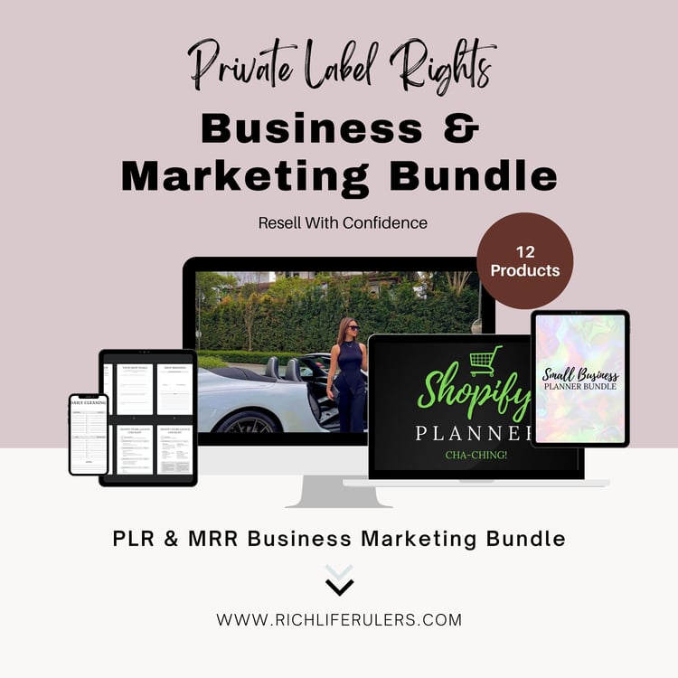 PLR Business and Marketing Bundle