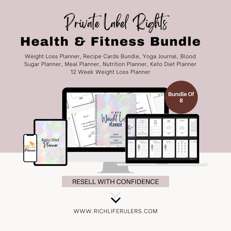 PLR Health and Fitness Bundle