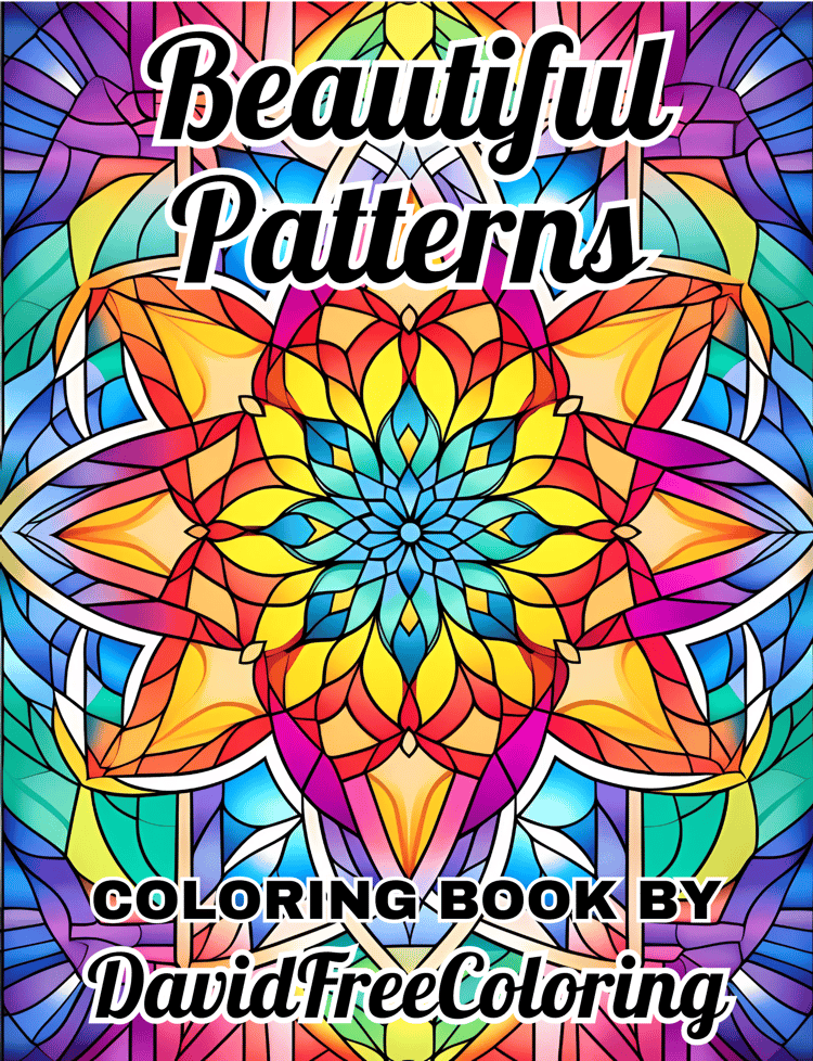100 Beautiful Pattern Coloring Book Patterns Images for Adult Coloring Pages Pattern printable coloring book gift for adult PDF download PNG