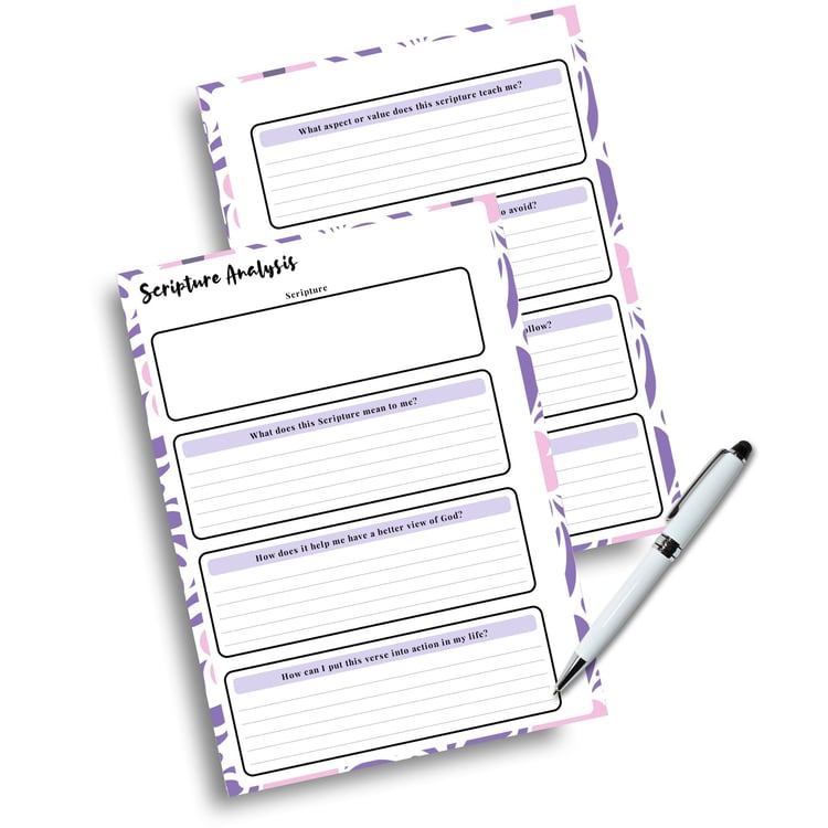 Scripture Journal A5 | Tracia Creative