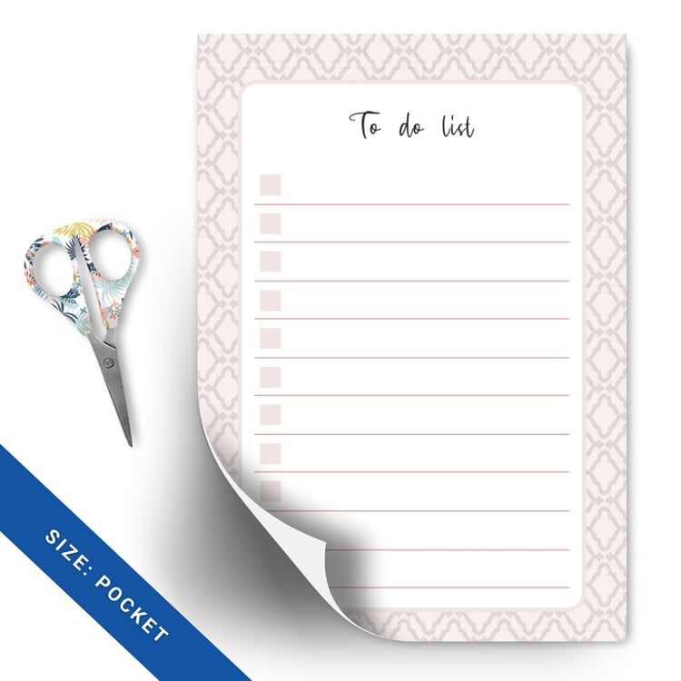 To Do List Notepad, Pocket Planner Insert | Tracia Creative