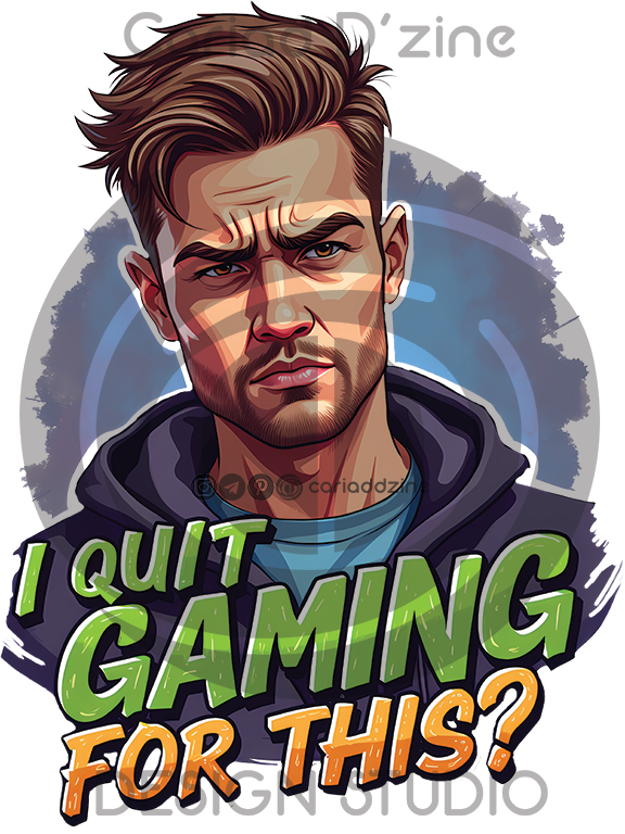 gaming humor, frustrated face, sarcastic design, gamer t-shirt, funny apparel, witty quote, gamer expression
