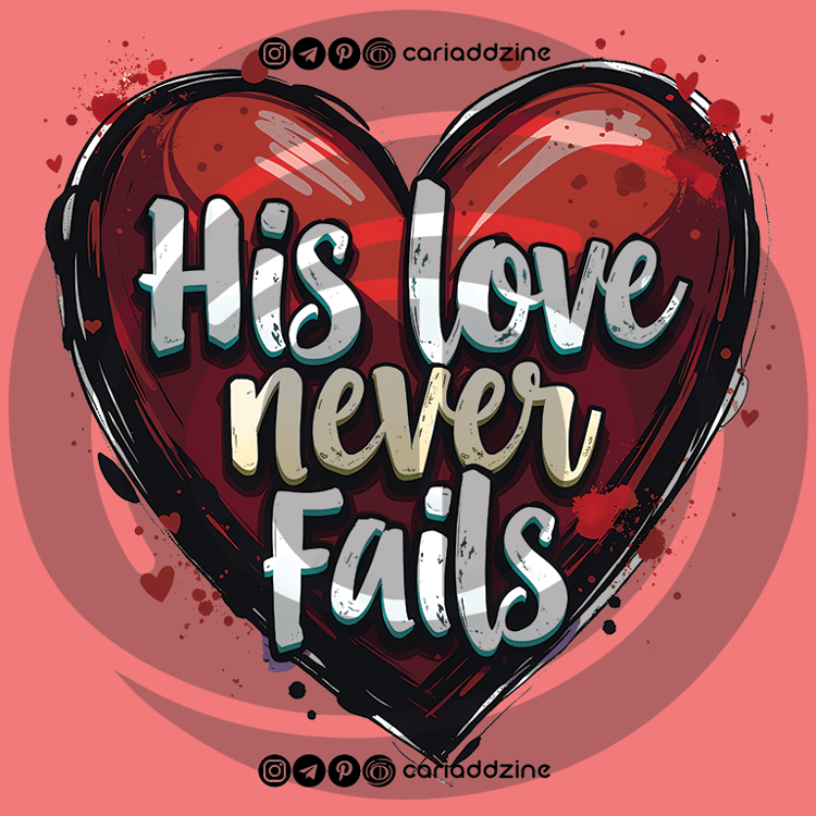 red heart, love and faith, Christian design, grunge aesthetic, inspirational art, bold text, colorful letters, textured image, faith-based graphic, visually appealing
