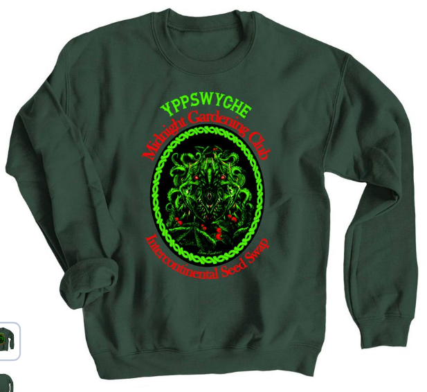 Midnight Gardening Club Cthulhu Style Shirt Halloween- DKeast - https://www.bonfire.com/midnight-garden-club