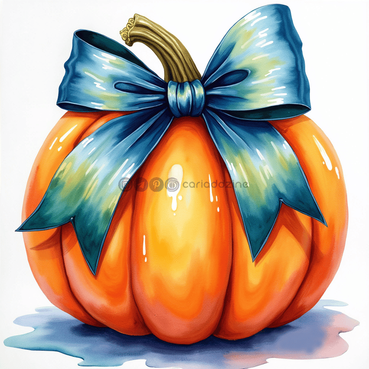 autumn pumpkin, fall decor, pumpkin illustration, seasonal art, harvest themes, cozy autumn, Cariad Dzine design