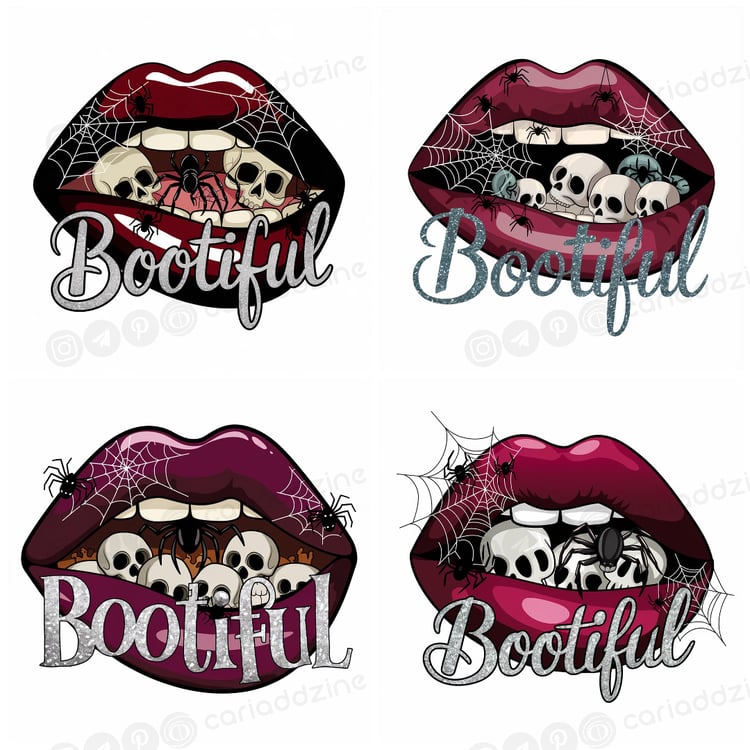 gothic art, Halloween decor, spooky design, macabre beauty, skull artwork, Cariad Dzine design, gothic lips, dark aesthetics, creepy art, Halloween pun