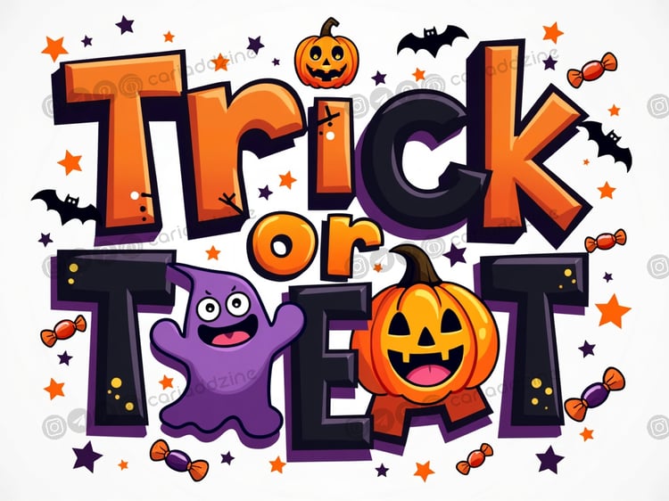 Halloween designs, whimsical illustrations, spooky season, pumpkins, witches hats, festive apparel, Cariad Dzine design