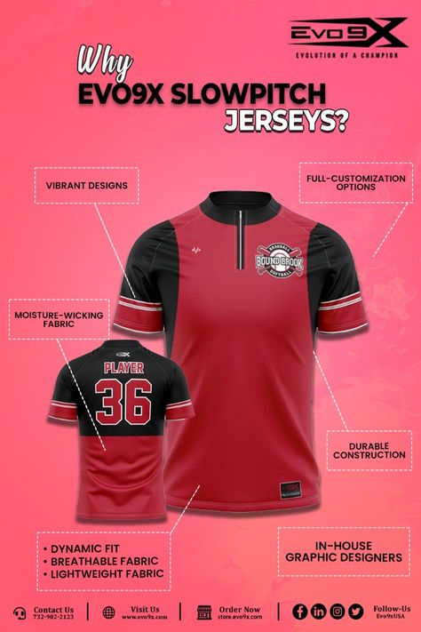 Slowpitch Softball Jerseys