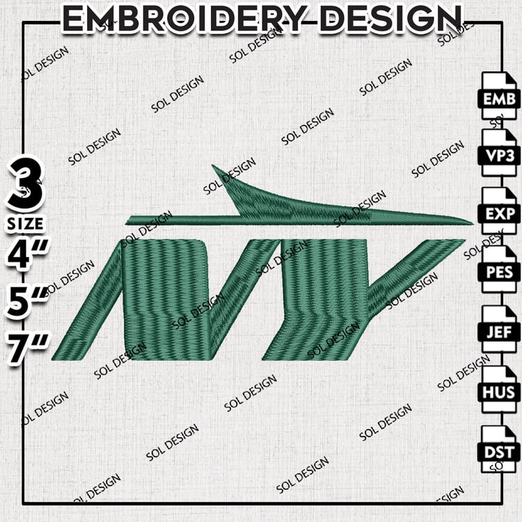 Machine Embroidery Design, Embroidery Designs, Embroidery Files Pattern, Embroidery Files, Instant Download, Digital Download, Machine Embroidery Pattern, Embroidery Pattern, Football embroidery pattern, logo embroidery design, Sports Embroidery Design, N