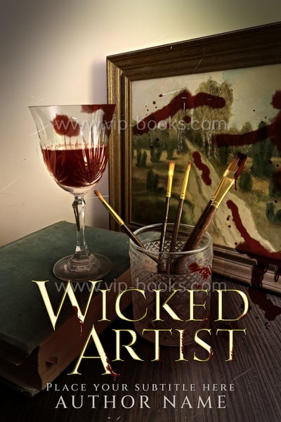 Wicked Artist Book Cover - Premade Artwork Desgin