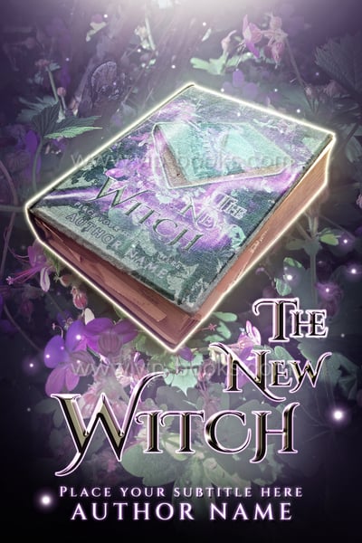 witch premade book cover