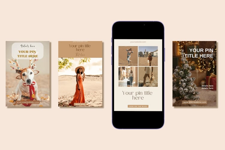 Pinterest Pin Mockups