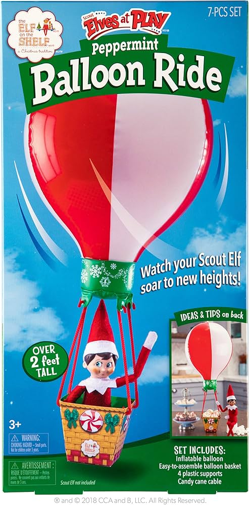 candy cane elf on the shelf