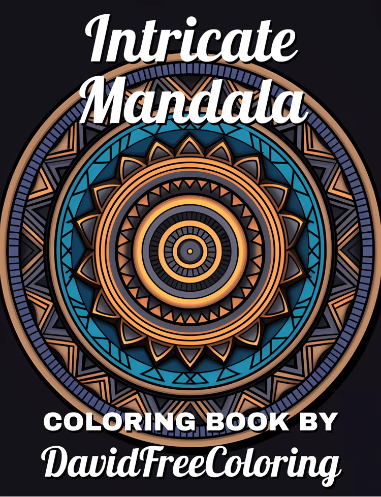 Intricate Mandala Coloring Book is a coloring book for adults with 120 Intricate Mandala Patterns images to color creatively, both through the download of PNG and PDF files. Mandala Intricate Coloring Book Patterns Images for Adult Coloring Pages Mandala 