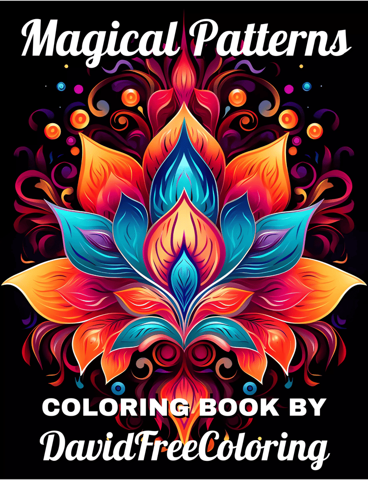 Magical Patterns Coloring Book is a coloring book for adults with 120 Magical Pattern images to color creatively, both through the download of PNG and PDF files. Magical Patterns Coloring Book Mandala Images for Adult Coloring Pages Patterns printable col