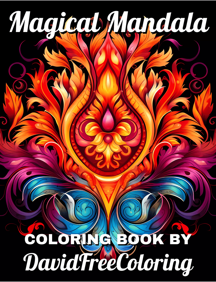 Magical Mandala Coloring Book is a coloring book for adults with 120 Magical Mandala Pattern images to color creatively, both through the download of PNG and PDF files. Magical Mandala Coloring Book Mandala Images for Adult Coloring Pages Mandala printabl