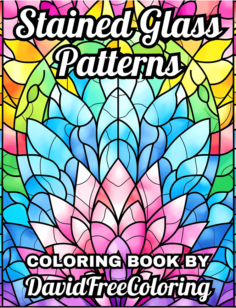 Stained Glass Patterns Coloring Book is a coloring book for adults with 80 Patterns images in Stained Glass look. Have fun coloring them creatively, both through the download of PNG and PDF files. Patterns Stained Glass Coloring Book Patterns Image Adult 