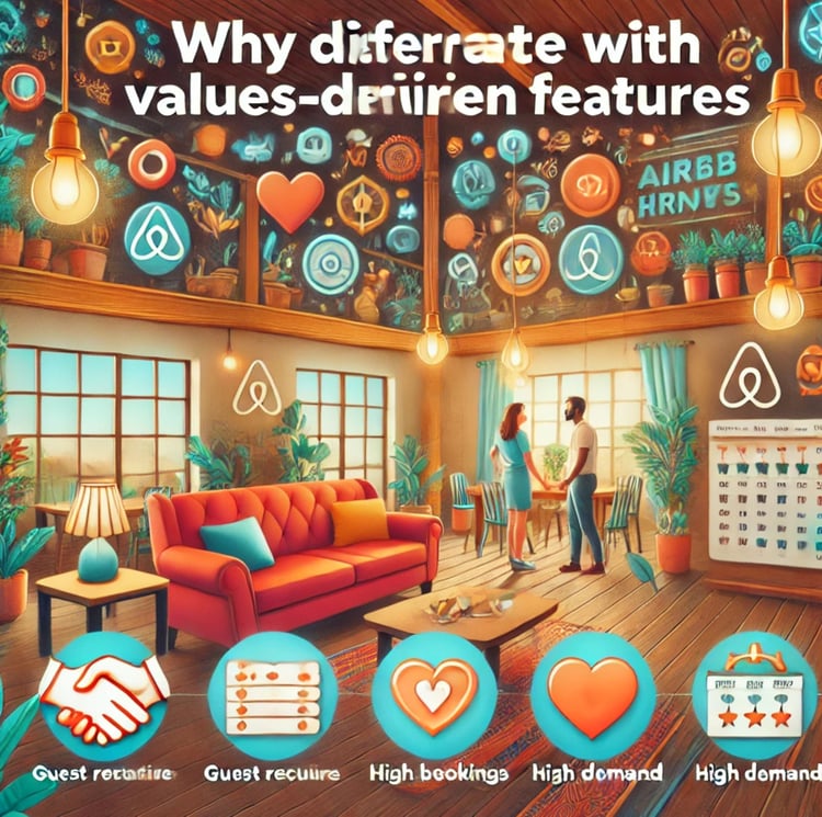 Why Differentiate with values-driven features