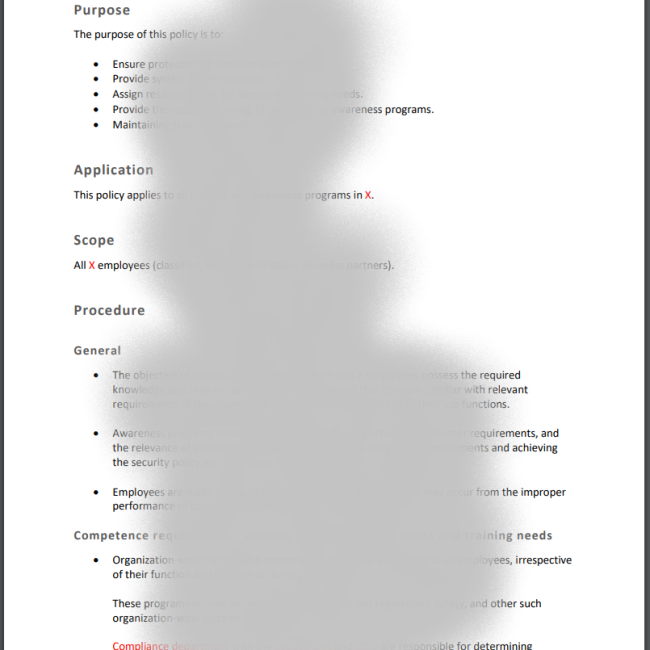 Education in IT Security Policy Preview