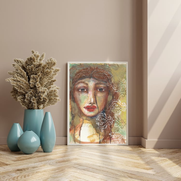 Goddess Kindled Universe original artwork, creatrix of A Goddess Course in Miracles