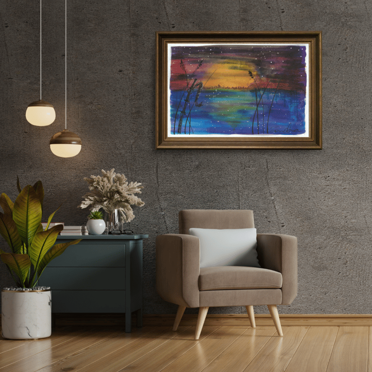 Goddess Kindled Universe original artwork by Sondra Turnbull, creatrix of A Goddess Course in Miracles