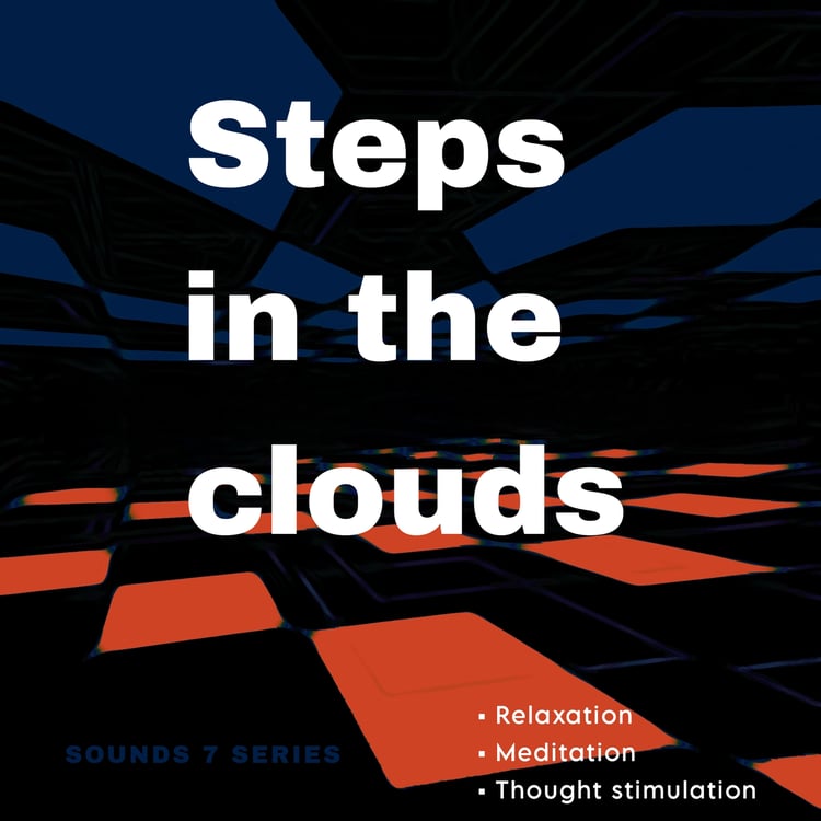 Steps in the Clouds: Enhance your focus and concentration while immersing yourself in this productive soundscape. Ascending melodies, enveloping pads, and steady rhythms combine to create an uplifting and motivating soundscape that helps you rise above di