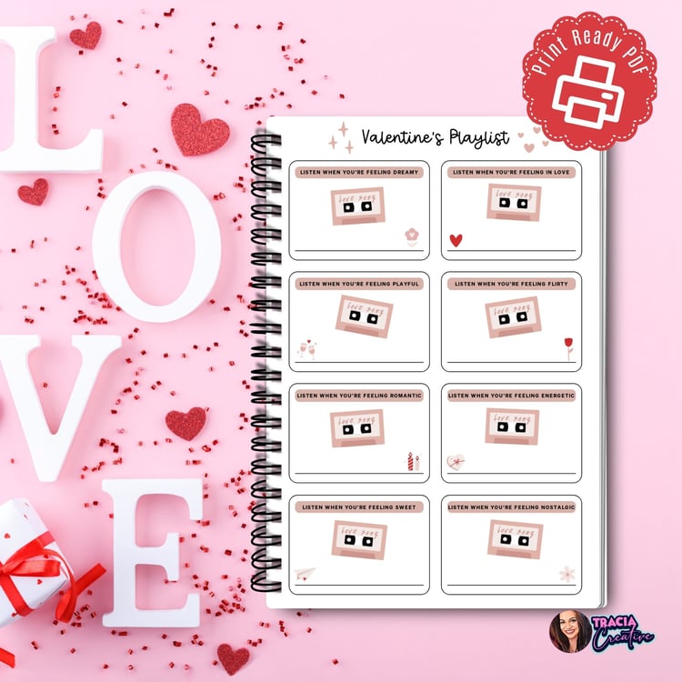 Romantic Valentines Day playlist | Tracia Creative