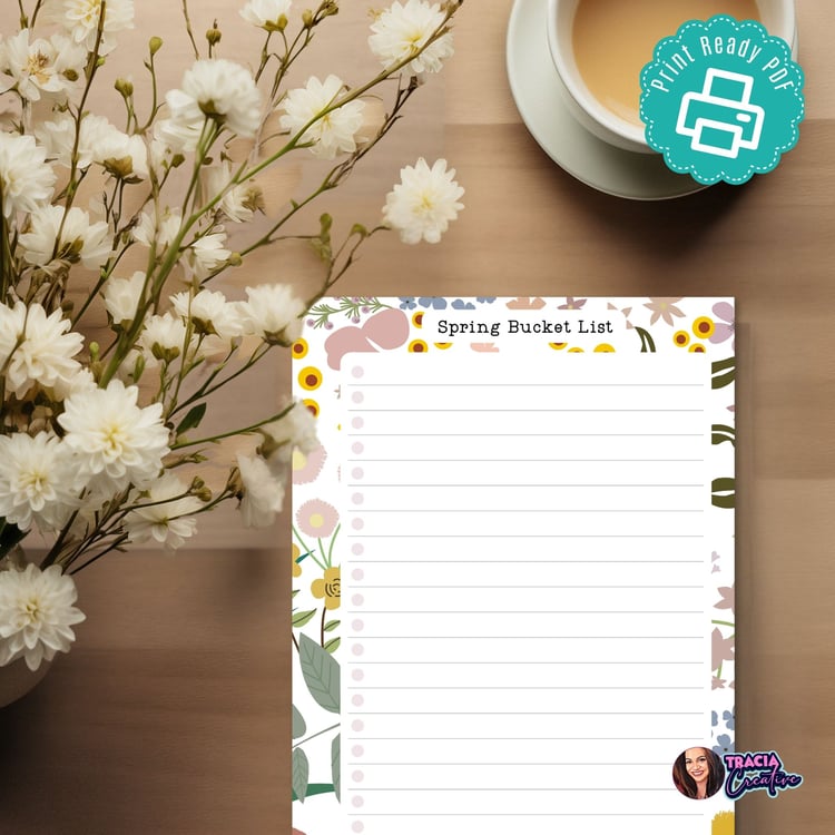 Spring Bucket List Essentials | Tracia Creative