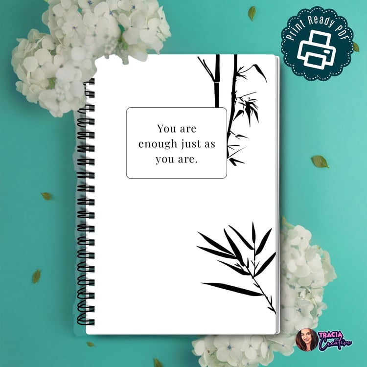 Planner Dashboard Silhouette Design A5 | Tracia Creative