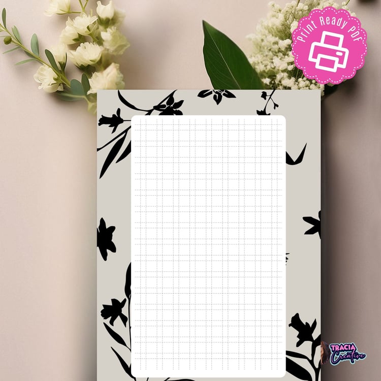 Moorish Notes - Silhouette A5 | Tracia Creative