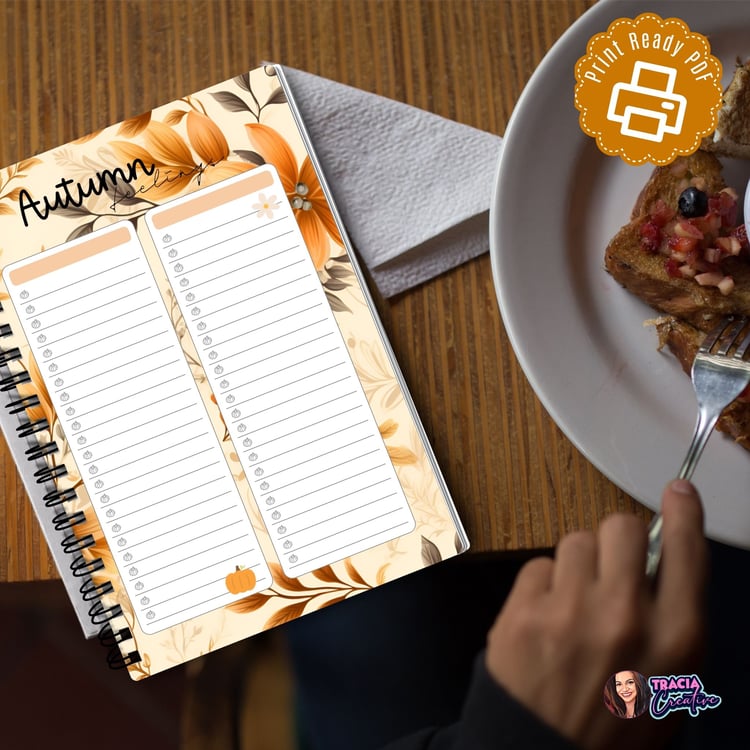 Fall Printable To Do List | Tracia Creative
