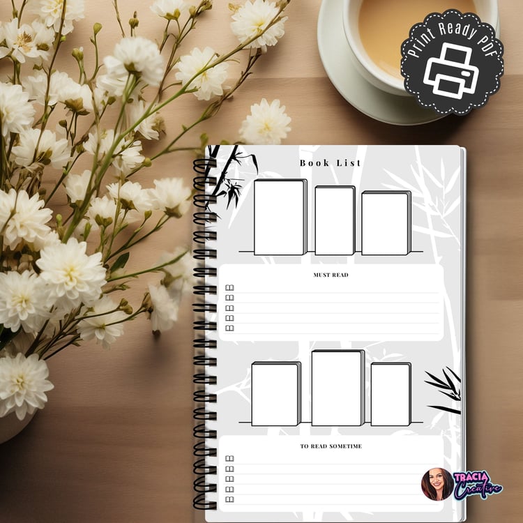 Book Planner - Organize Your Reading | Tracia Creative