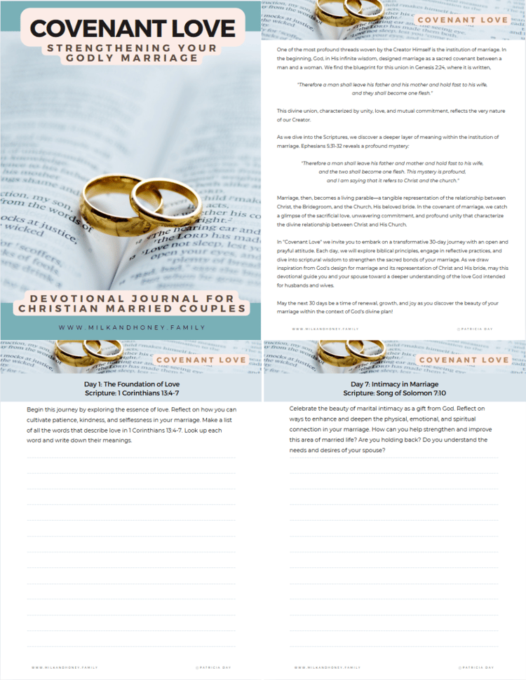 covenant love devotional