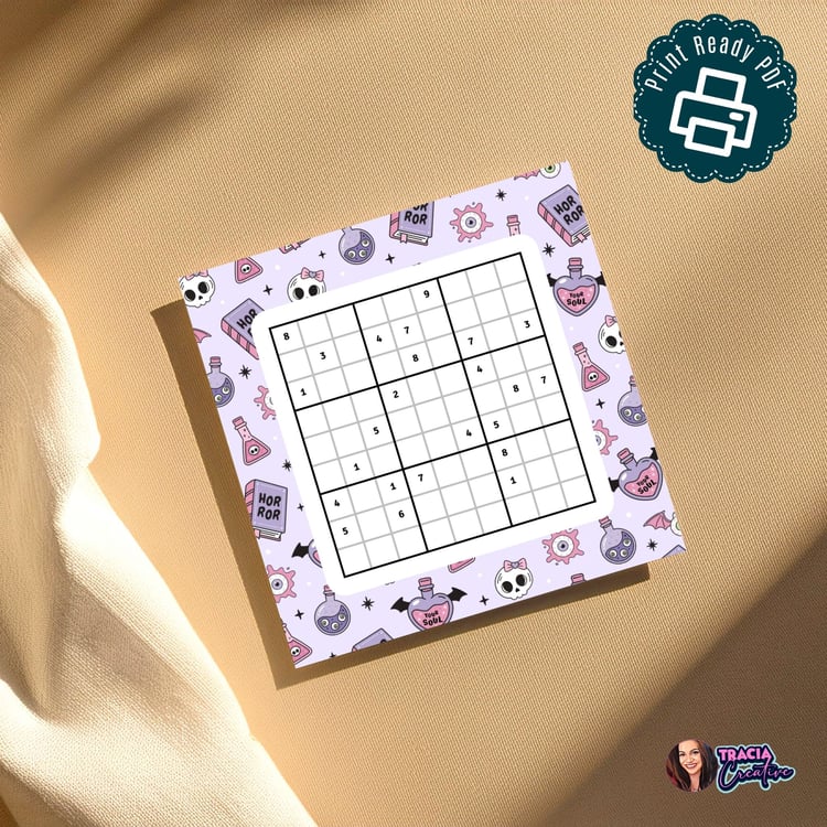 200-Page Printable Sudoku Pad | Fun & Challenging Puzzles