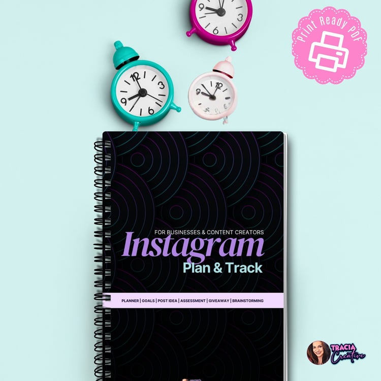 Master Instagram with Our Instagram Planner Freebie | Tracia Creative